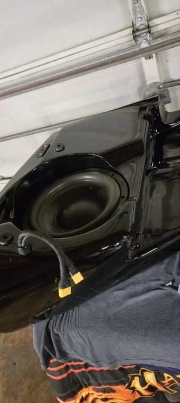 KB 98 present Harley Subwoofer Adapter