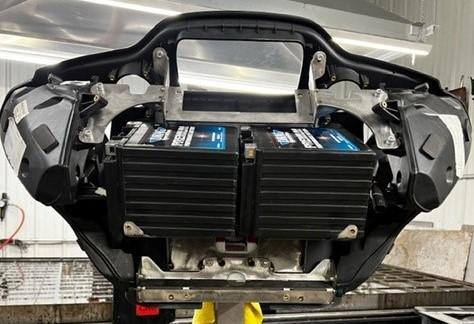 MEGA SPACE ROAD GLIDE AUDIO BRACKET