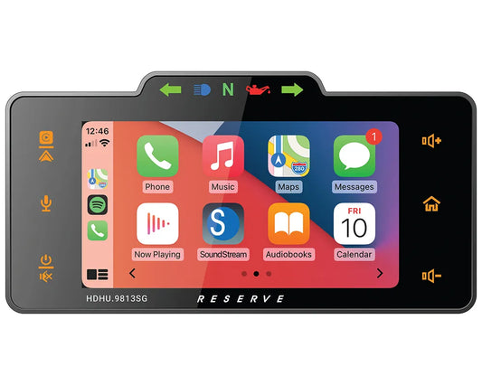 PRE-ORDER — SoundStream HDHU.9813SG Plug & Play Upgrade Headunit For 1998-2013 Harley Davidson® Street Glide, Electra Glide, Ultra Only